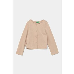 United Colors of Benetton cardigan copii culoarea roz, 2SQBGN03F imagine