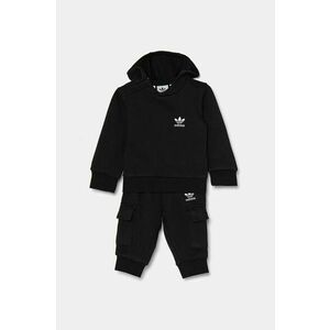 adidas Originals trening copii HOODIE SET culoarea negru, IW1007 imagine