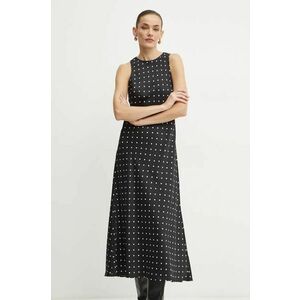 MAX&Co. rochie culoarea negru, maxi, evazati, 2426226013200 imagine