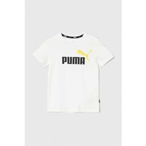 Puma tricou de bumbac pentru copii culoarea negru, cu imprimeu imagine