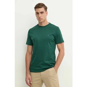 Michael Kors tricou din bumbac culoarea verde, neted imagine