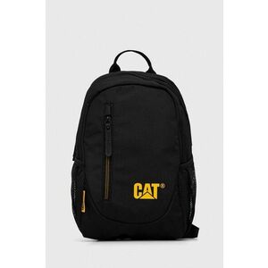 Caterpillar rucsac culoarea negru, mic, neted imagine