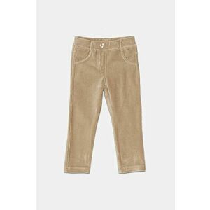 United Colors of Benetton pantaloni copii culoarea bej, neted imagine