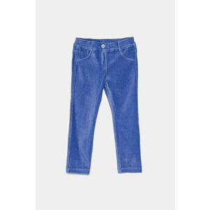 United Colors of Benetton pantaloni copii culoarea violet, neted imagine