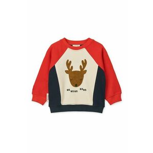 Liewood hanorac de bumbac pentru copii Aude Placement Sweatshirt cu imprimeu imagine