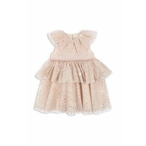 Konges Sløjd rochie fete FAIRY DRESS culoarea bej, mini, evazati, KS101513 imagine