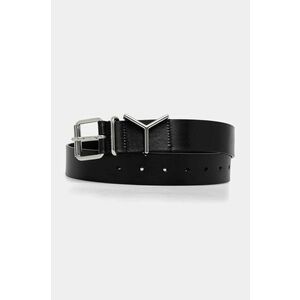 Y/Project curea Y BELT 35 MM culoarea negru, 621BE007 imagine