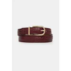 MICHAEL Michael Kors curea cu doua fete femei, culoarea violet, 559102 imagine