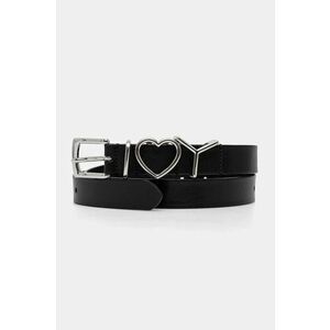 Y/Project curea Y HEART BELT 25MM culoarea negru, 621BE008 imagine