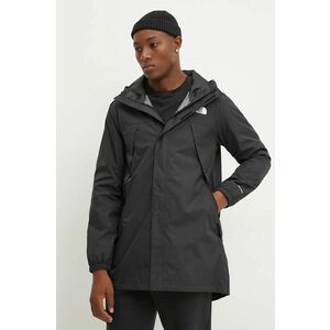 The North Face geaca Antora barbati, culoarea negru, de tranzitie, NF0A7ZUB4H01 imagine