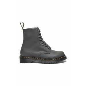 Dr. Martens bocanci de piele 1460 Pascal femei, culoarea gri, cu toc plat, DM31693029 imagine