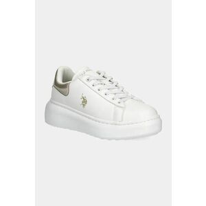 U.S. Polo Assn. sneakers pentru copii MEGHAN003K/DY1 culoarea alb, MEGHAN003 imagine