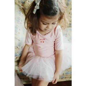 Konges Sløjd rochie fete BALLERINA DRESS culoarea roz, mini, evazati, KS101401 imagine