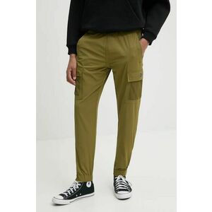 BALR. pantaloni de trening Hexline culoarea verde, neted, B1412 1030 imagine