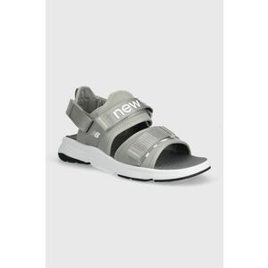 New Balance sandale barbati, culoarea gri, SUA750C3 imagine