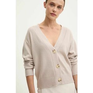 Answear Lab cardigan femei, culoarea maro, light imagine