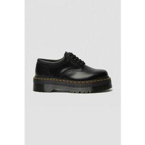 Dr. Martens pantofi de piele 8053 Quad culoarea negru, DM24690001 imagine