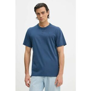 G-Star Raw tricou din bumbac barbati, culoarea alb, neted, D24449-336 imagine