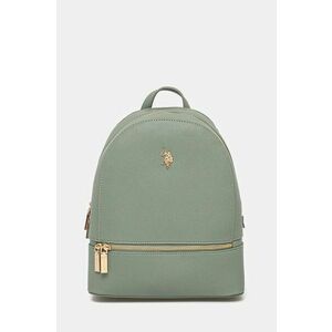 U.S. Polo Assn. rucsac Jones femei, culoarea verde, mic, neted, BIUJE8376WVP imagine