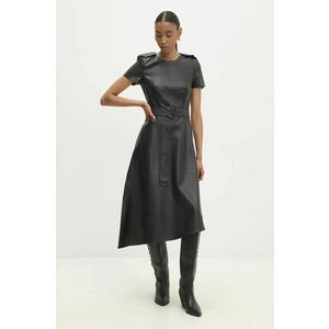 Answear Lab rochie culoarea negru, mini, evazati imagine