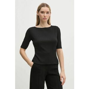 Sisley tricou culoarea negru, 3FTRL105R imagine