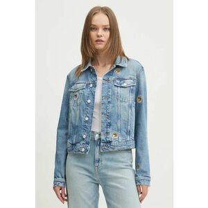 Tommy Jeans geaca jeans femei, de tranzitie, DW0DW19675 imagine