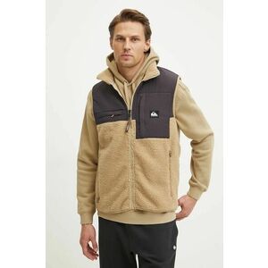 Quiksilver vesta Shallow Water Gilet barbati, culoarea bej, de tranzitie, EQYFT04853 imagine