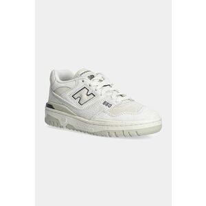 New Balance sneakers din piele intoarsă 550 culoarea bej, BBW550RF imagine