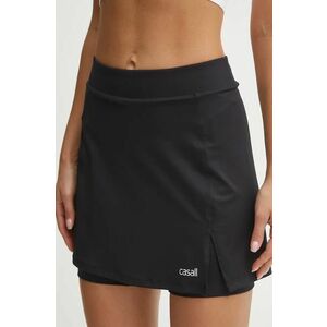 Casall fustă sport Court Slit culoarea negru, mini, drept, 23600 imagine