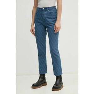 Pepe Jeans jeansi STRAIGHT JEANS UHW DIAMOND femei high waist, PL204722 imagine