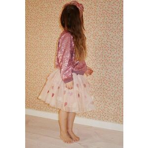 Konges Sløjd fusta TULLIE SKIRT culoarea roz, mini, evazati, KS101718 imagine