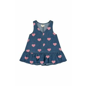 Konges Sløjd rochie din denim pentru copii MAGOT DRESS GOTS mini, evazati, KS101805 imagine