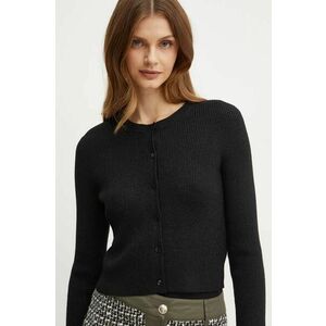 BOSS cardigan din amestec de lana culoarea negru, light, 50533664 imagine