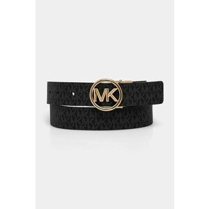 MICHAEL Michael Kors curea cu doua fete femei, culoarea negru imagine