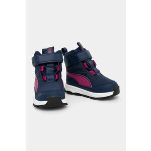 Puma cizme de iarna pentru copii Evolve Boot AC+ Inf culoarea albastru marin imagine