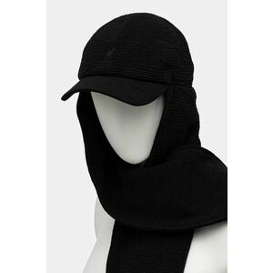 Kangol sapca PLUSH FILL BASEBALL culoarea negru, neted, K5427.BK001 imagine