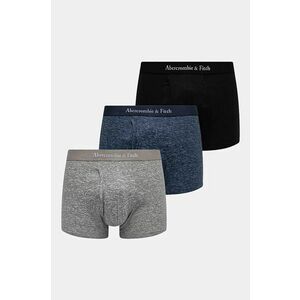 Abercrombie & Fitch boxeri 3-pack barbati, culoarea gri, KI114-4025 imagine