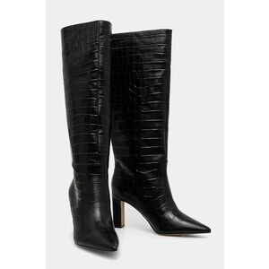 Aldo ghete de piele CADIGODER femei, culoarea negru, cu toc drept, 13838606 CADIGODER imagine