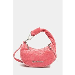 Juicy Couture geantă de mână din catifea Blossom culoarea roz, BIJL55311WYYJB3 imagine