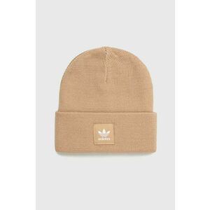 adidas Originals caciula culoarea bej, imagine