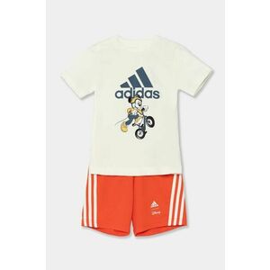 adidas compleu bebe I DY MM T SET culoarea rosu, JG1255 imagine