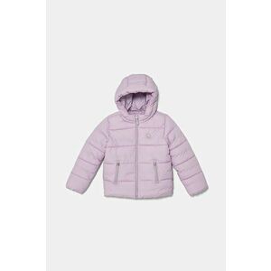 United Colors of Benetton geaca copii culoarea violet, 2LETCN04Y imagine