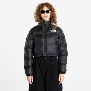 Jacheta The North Face W Nuptse Short Jacket TNF Black/ TNF White imagine