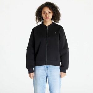 Bomber Tommy Jeans Zip Thru Bomber Black imagine