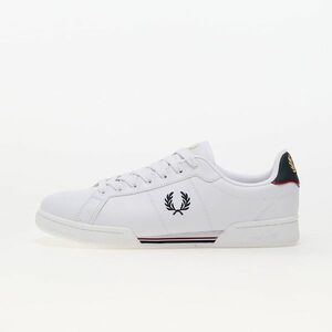 Sneakers FRED PERRY B722 Leather White/ Navy imagine