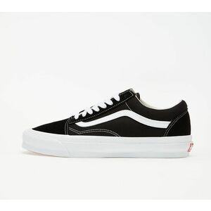 Sneakers Vans Vault OG Old Skool LX (Suede/ Canvas) Black/ Trwht imagine