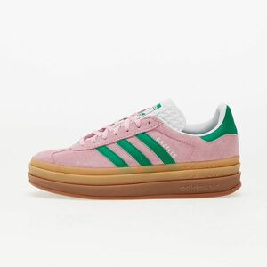 Sneakers adidas Gazelle Bold W True Pink/ Green/ Ftw White imagine