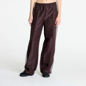 Pantaloni adidas Oversized Monogram Track Pant Shale Brown imagine