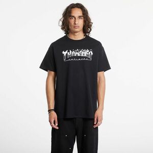 Tricou Thrasher T-Shirt Pigeon Mag Black imagine