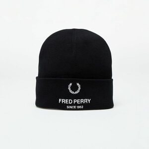 FRED PERRY Flp Poly Beanie Black imagine